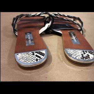 Zara Basic collection sandals , NWT